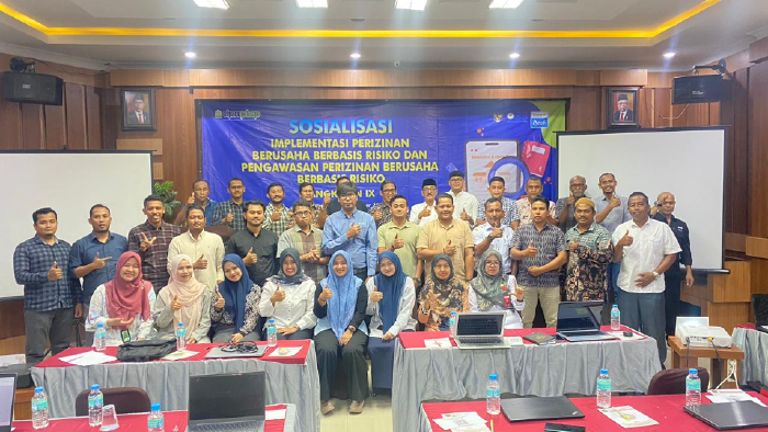 Sosialisasi Implementasi Perizinan Berusaha Berbasis Risiko dan Pengawasan Perizinan Berusaha Berbasis Risiko Angkatan IX & X Tahun 2024